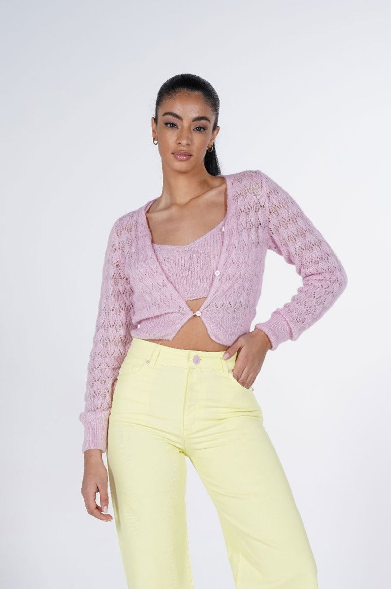 Cardi e Top \ Rosa
