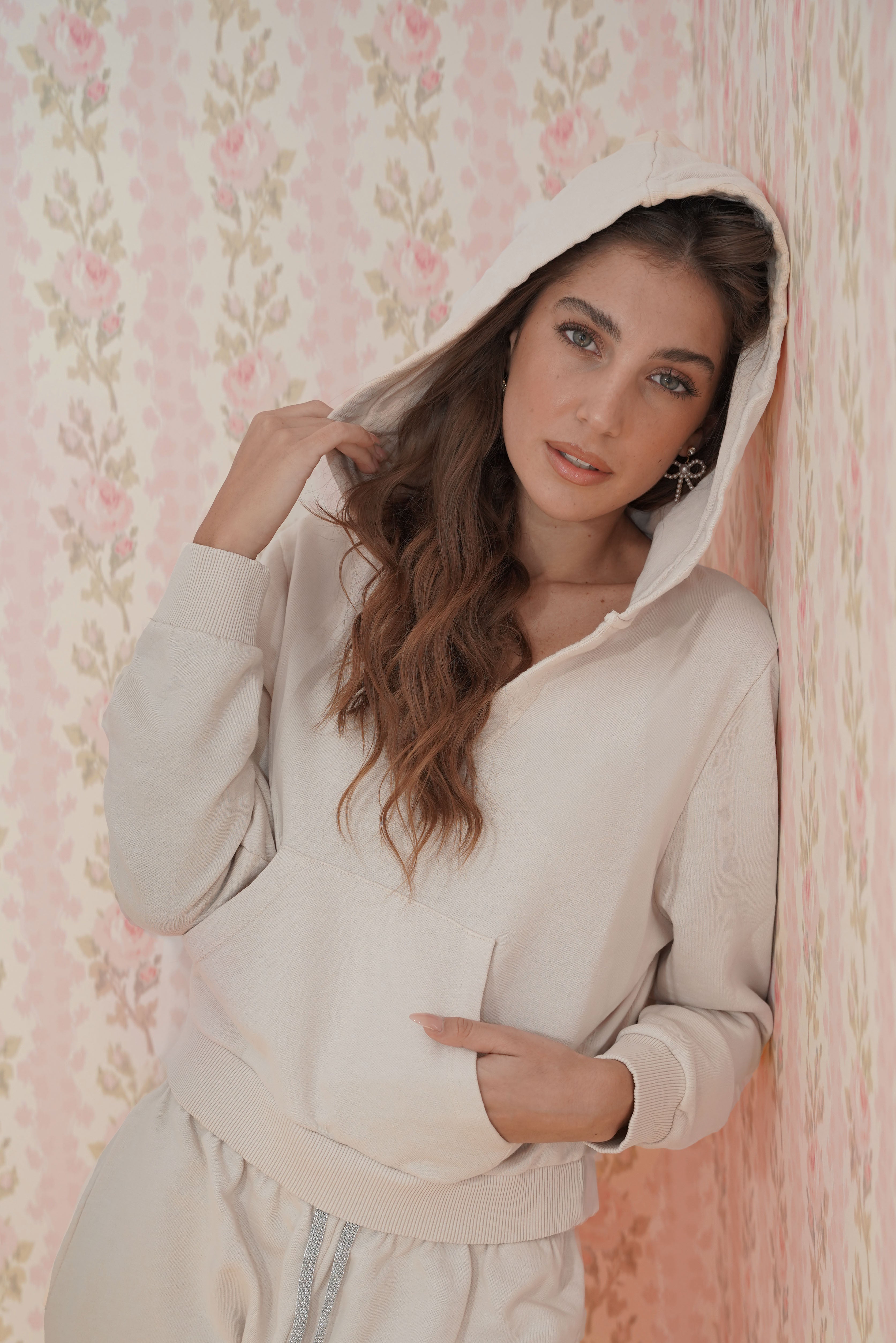 Touch of pink sweatshirt