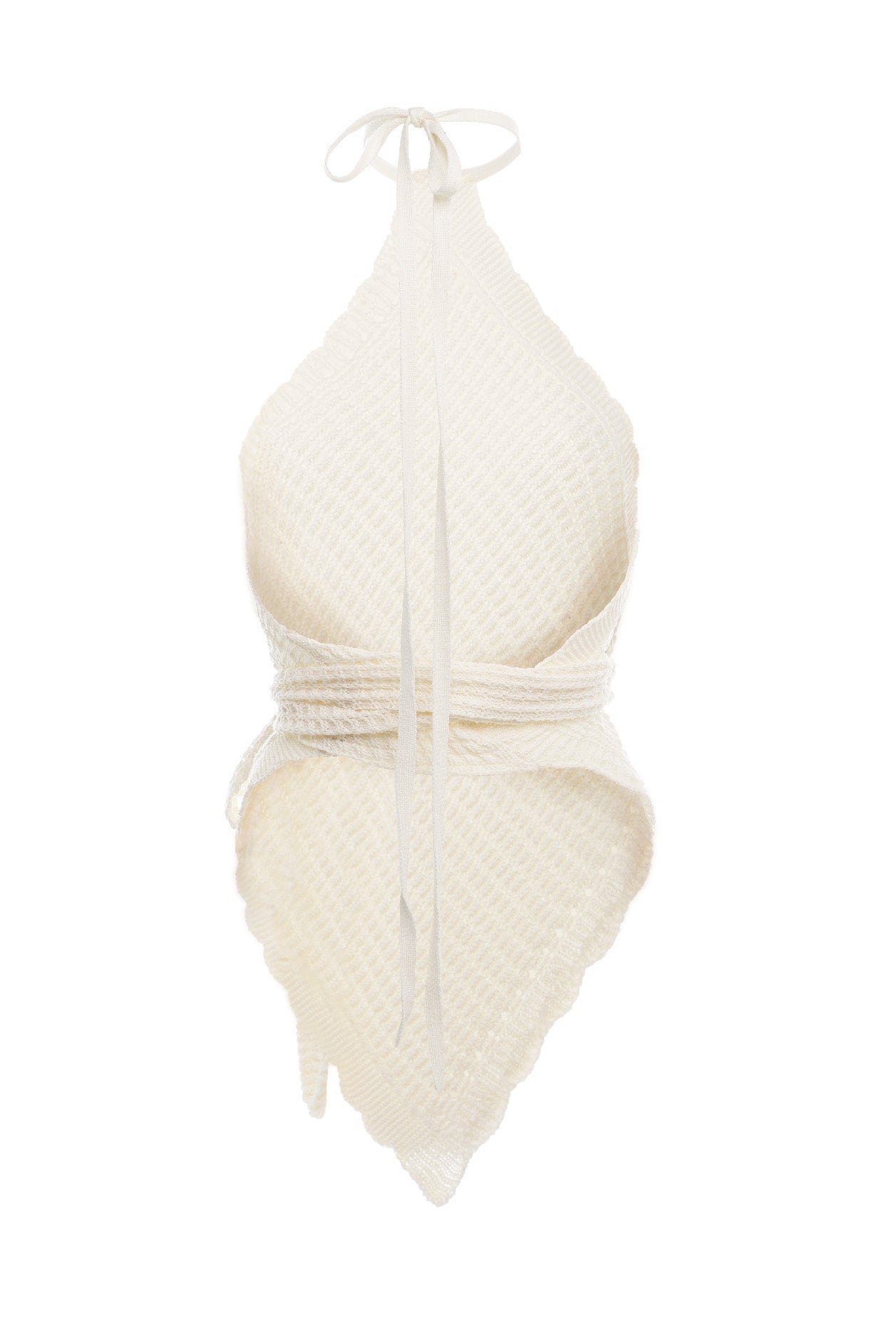 Top in maglia \ Bianco