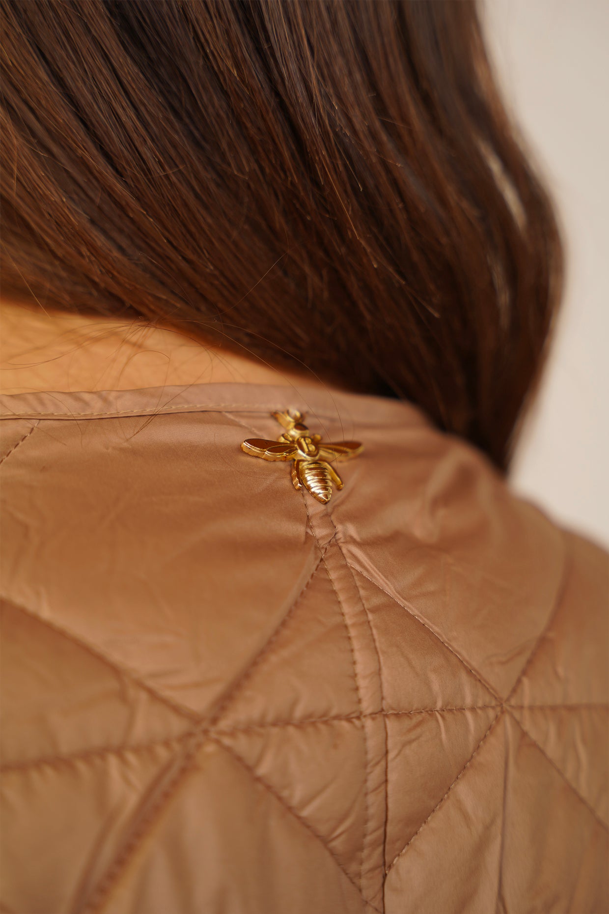 Gilet trapuntato \ Biscotto