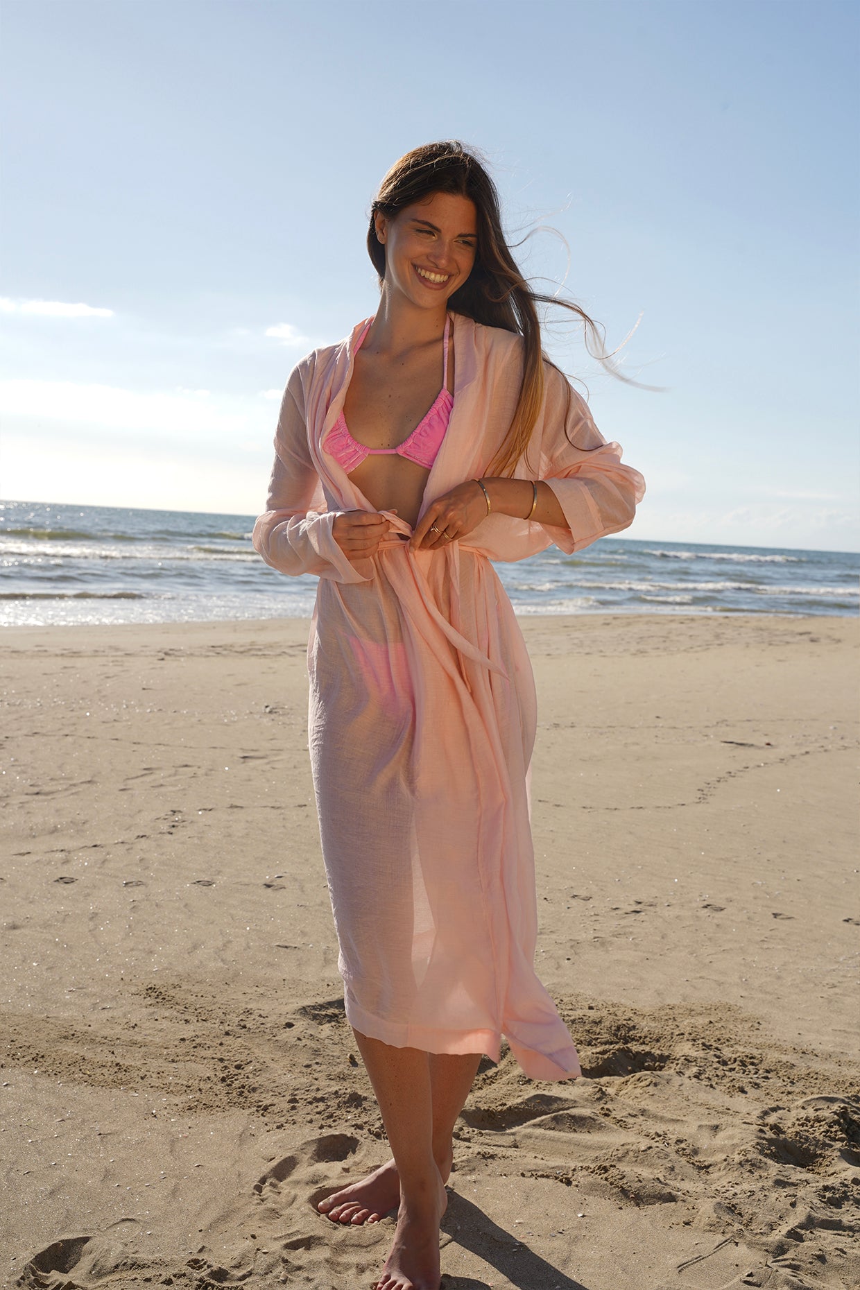 Kimono in Seta \ Rosa