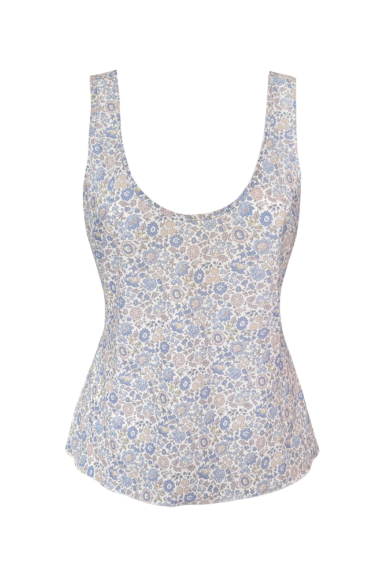 Canotta in tessuto Liberty - Mori Flowers