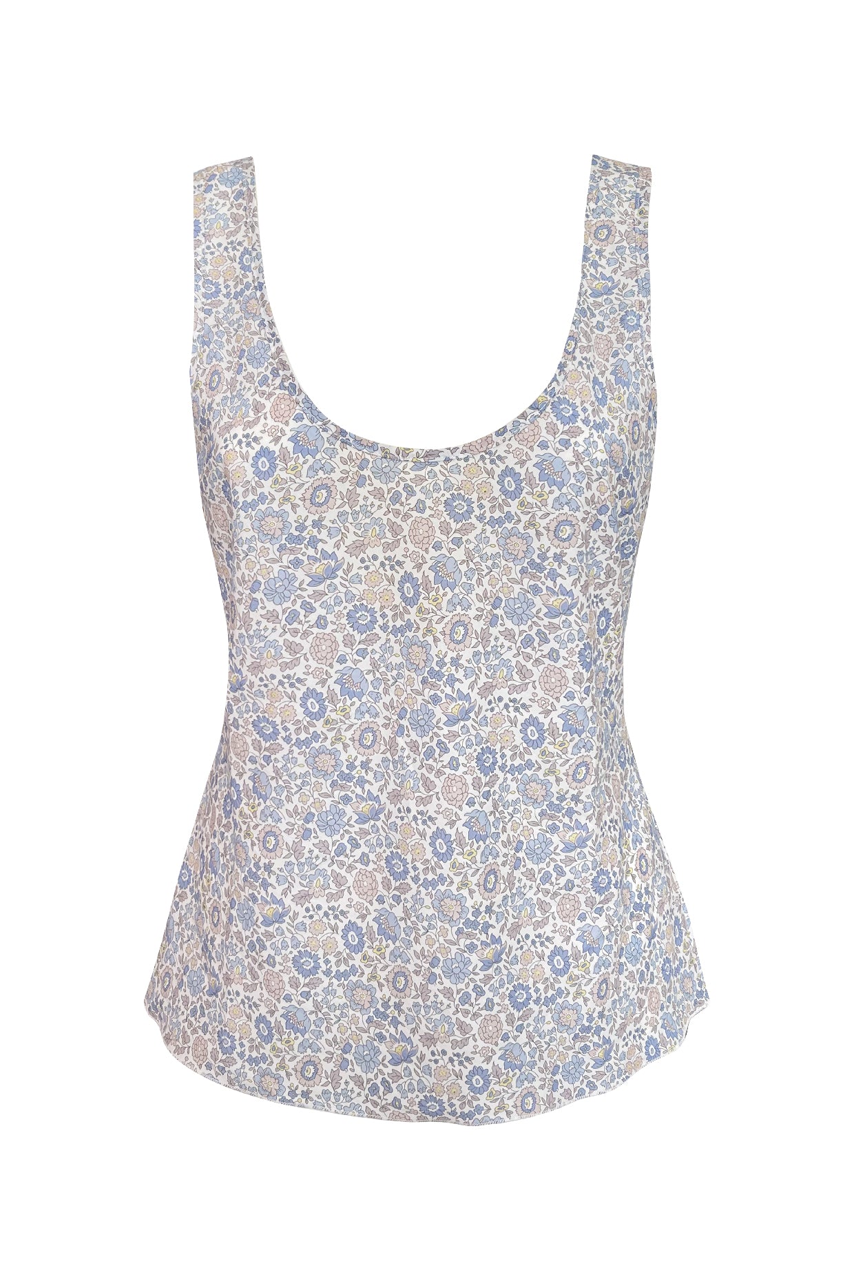 Canotta in tessuto Liberty - Mori Flowers