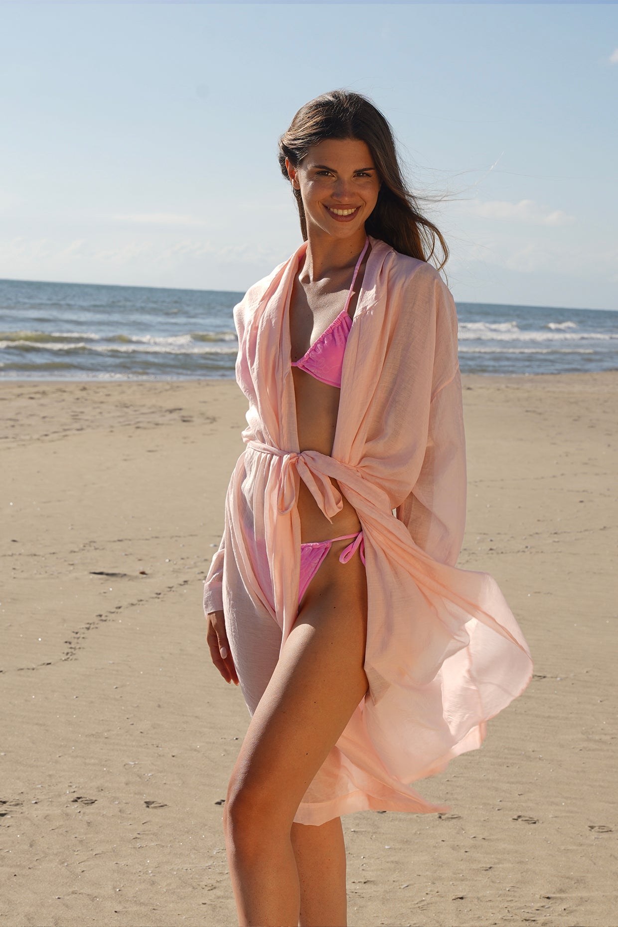 Kimono in Seta \ Rosa