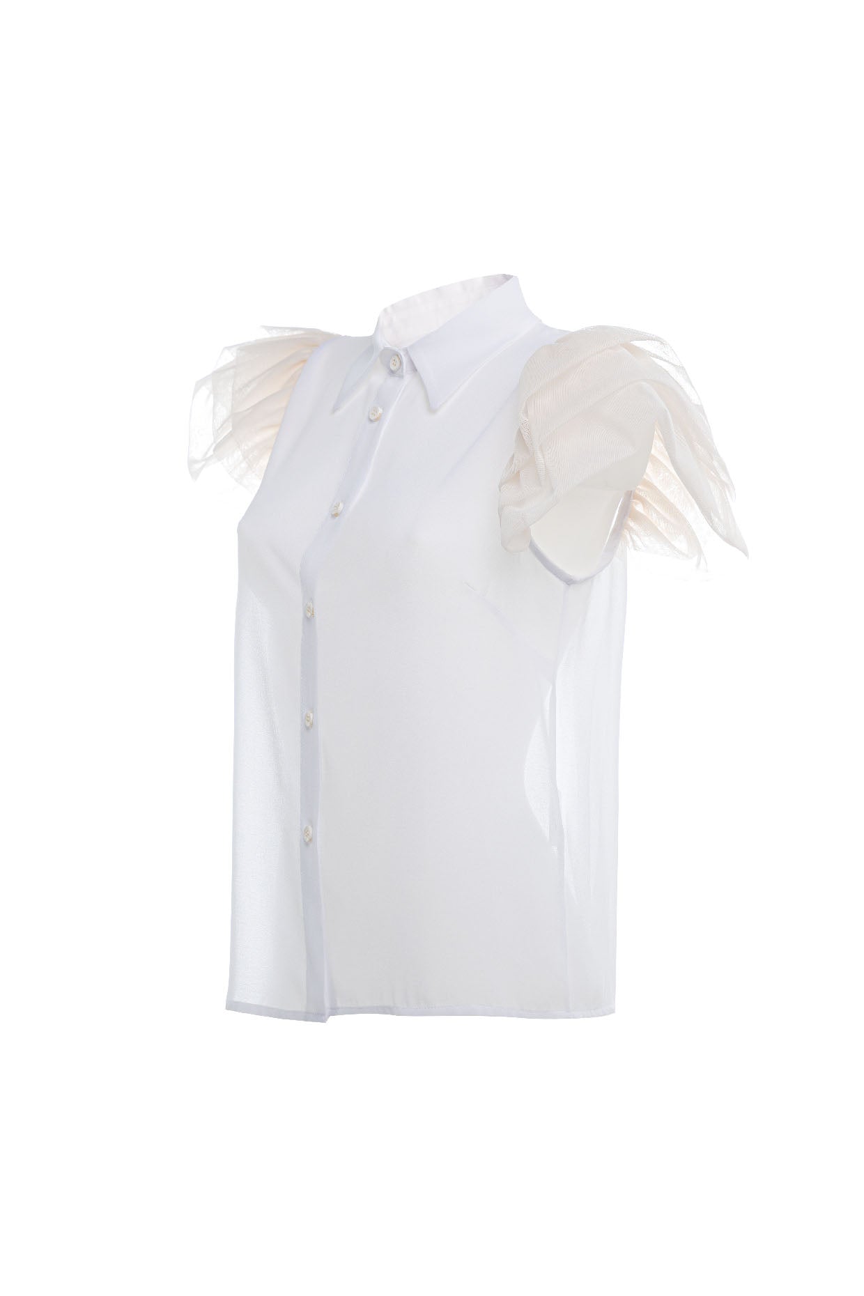 Camicia Velata \ Bianco