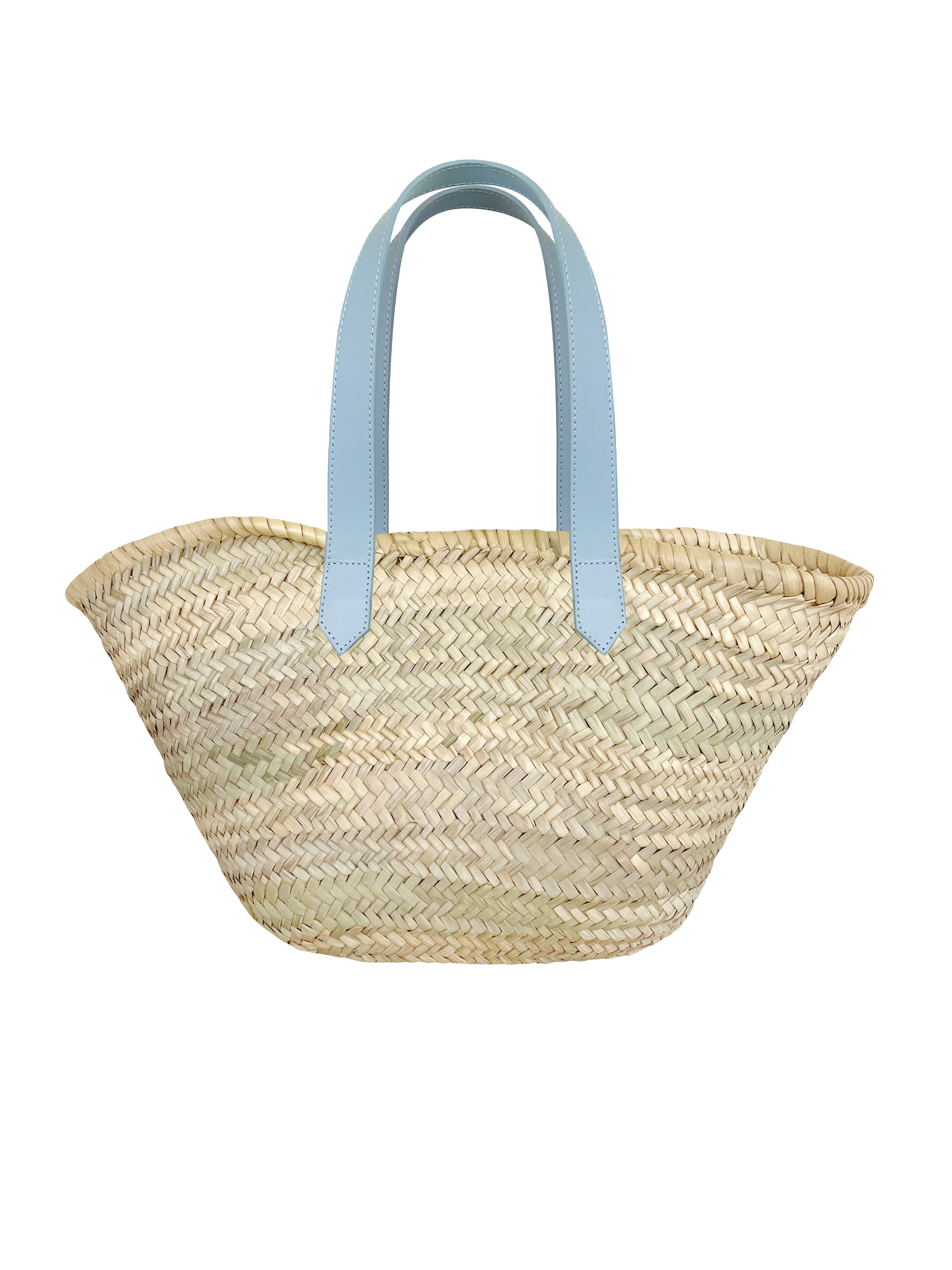 Borsa In paglia \ Celeste