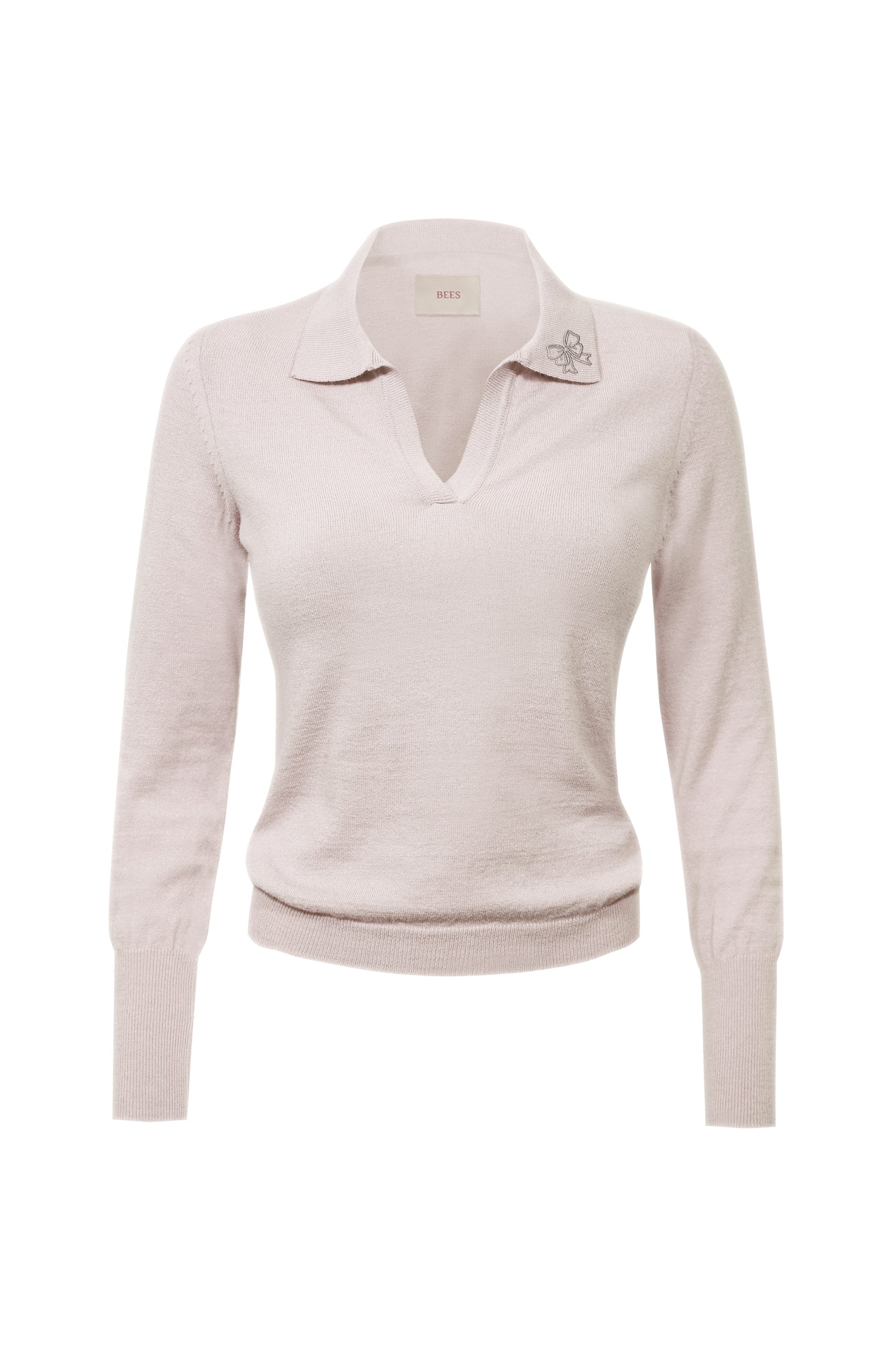 Polo in maglia \ Grigio