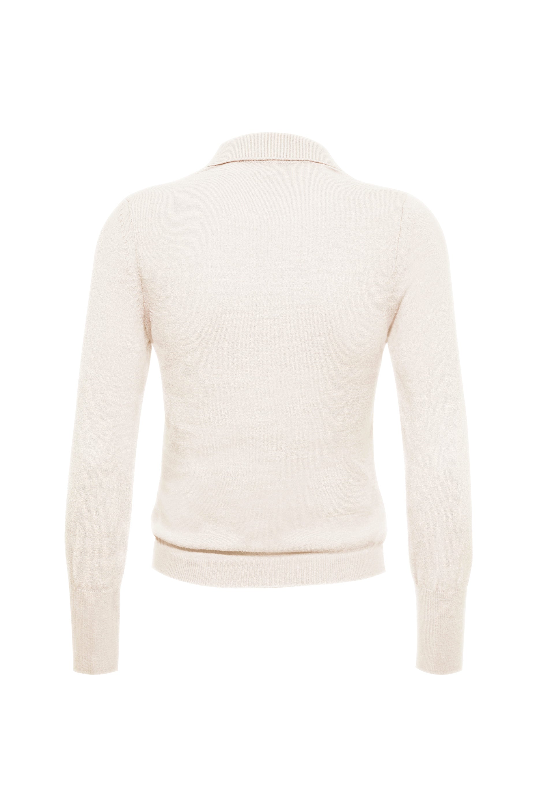 Polo in maglia \ Bianca