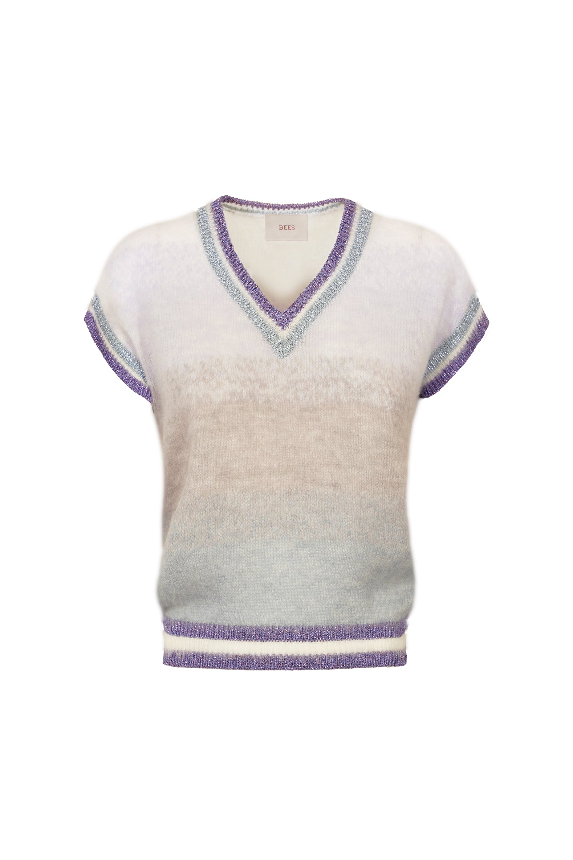 Gilet degrade \ Celeste
