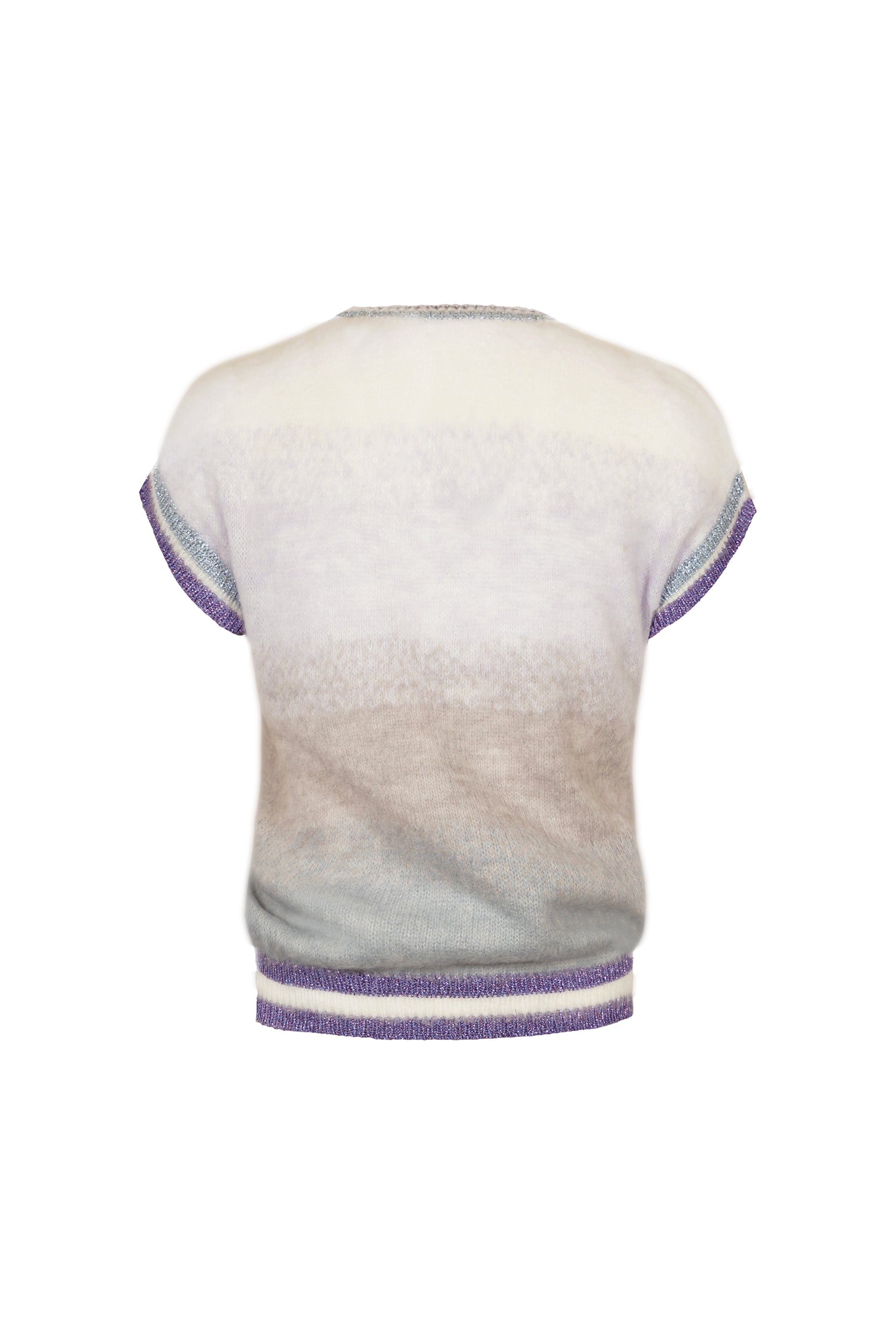 Gilet degrade \ Celeste