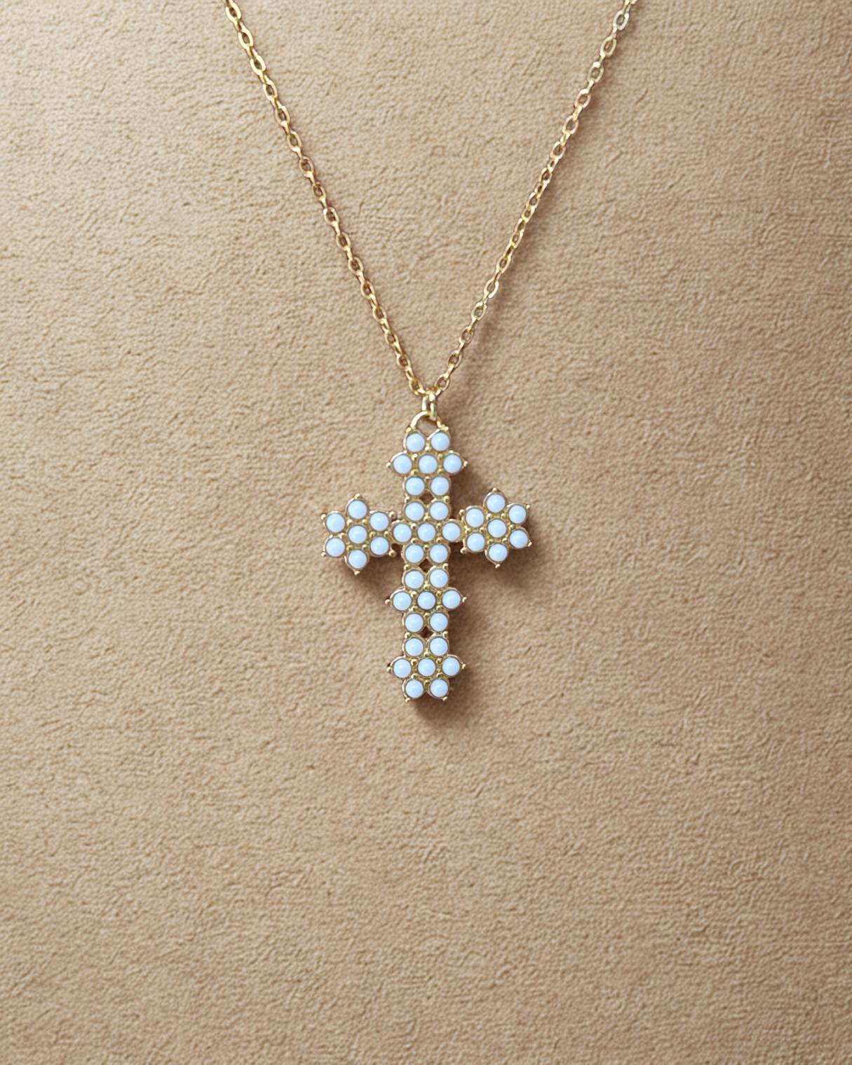 Collana Crocee \ Bianca
