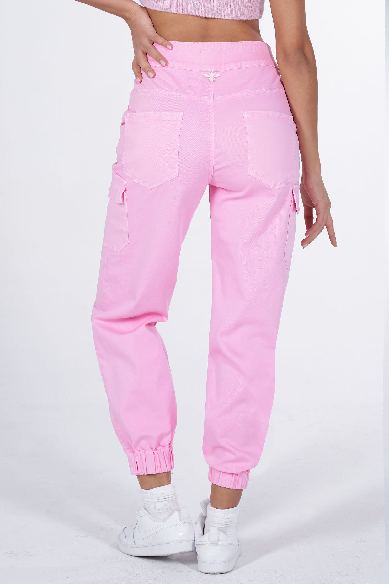 Pantalone cargo \ Rosa