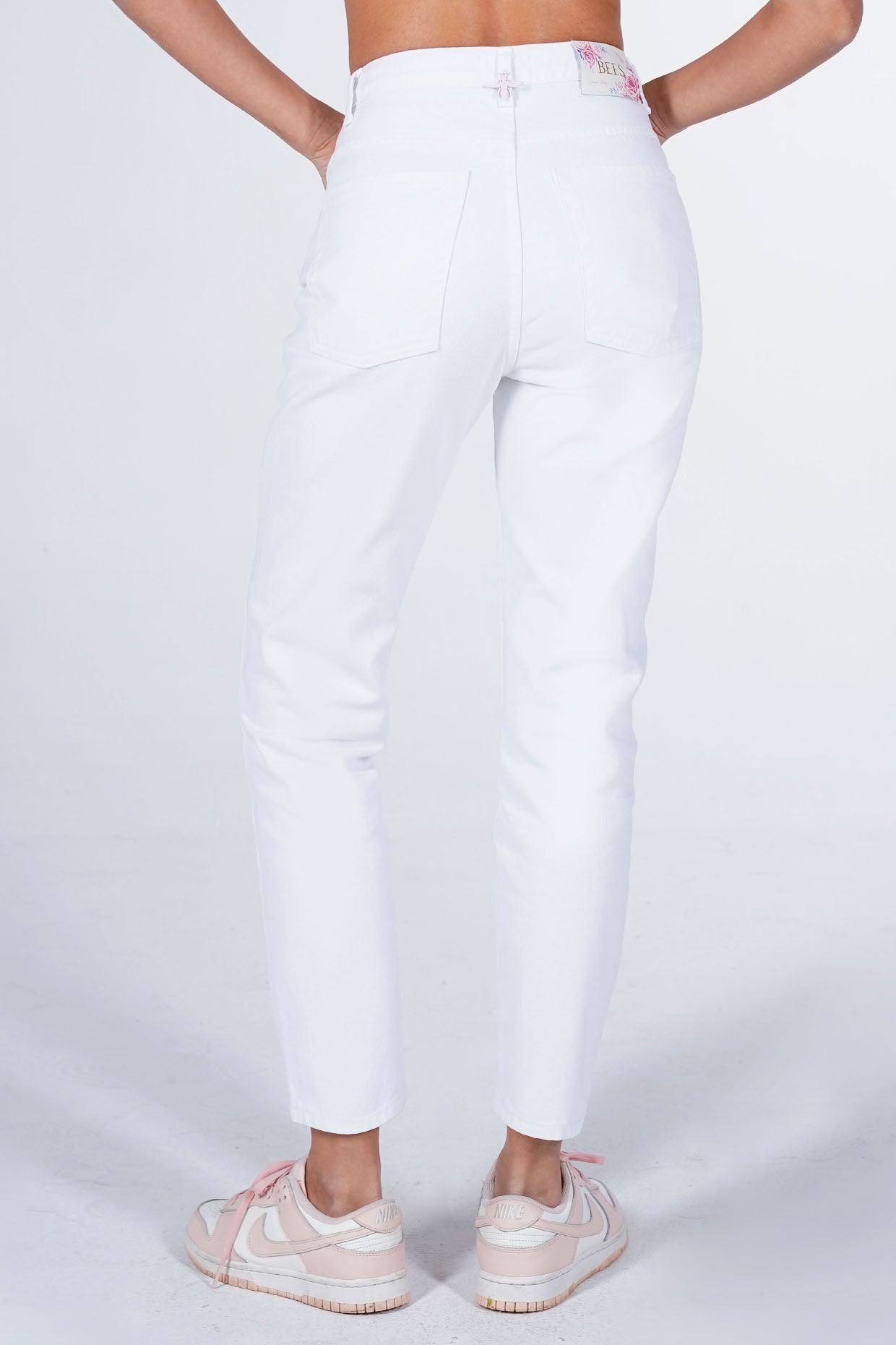 Jeans diritto \ Bianco