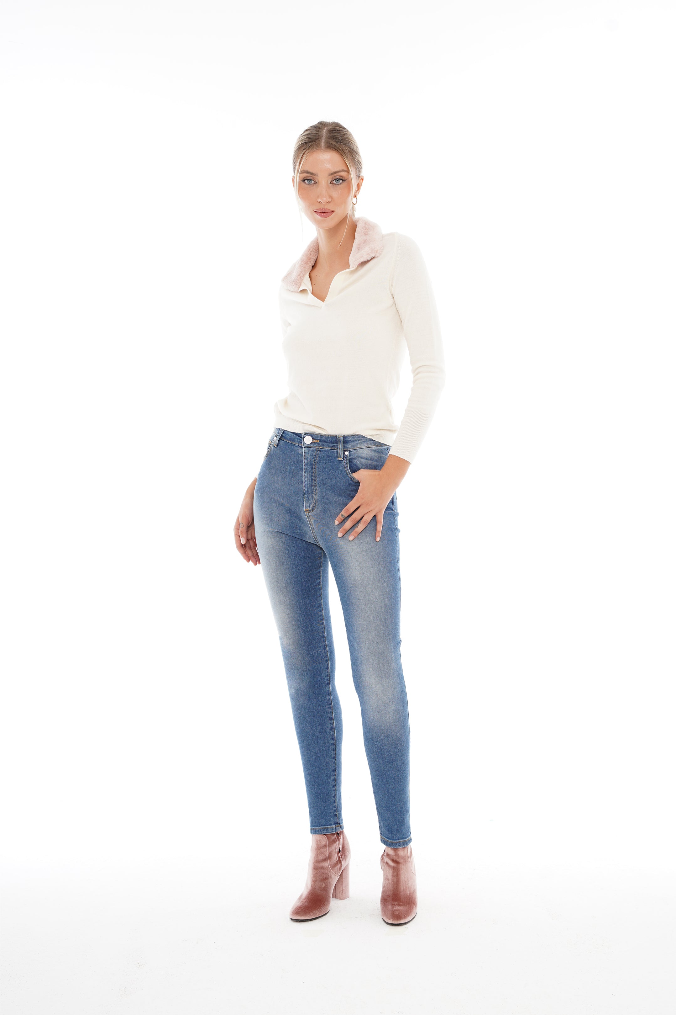 Jeans skinny - Iconic Rosa