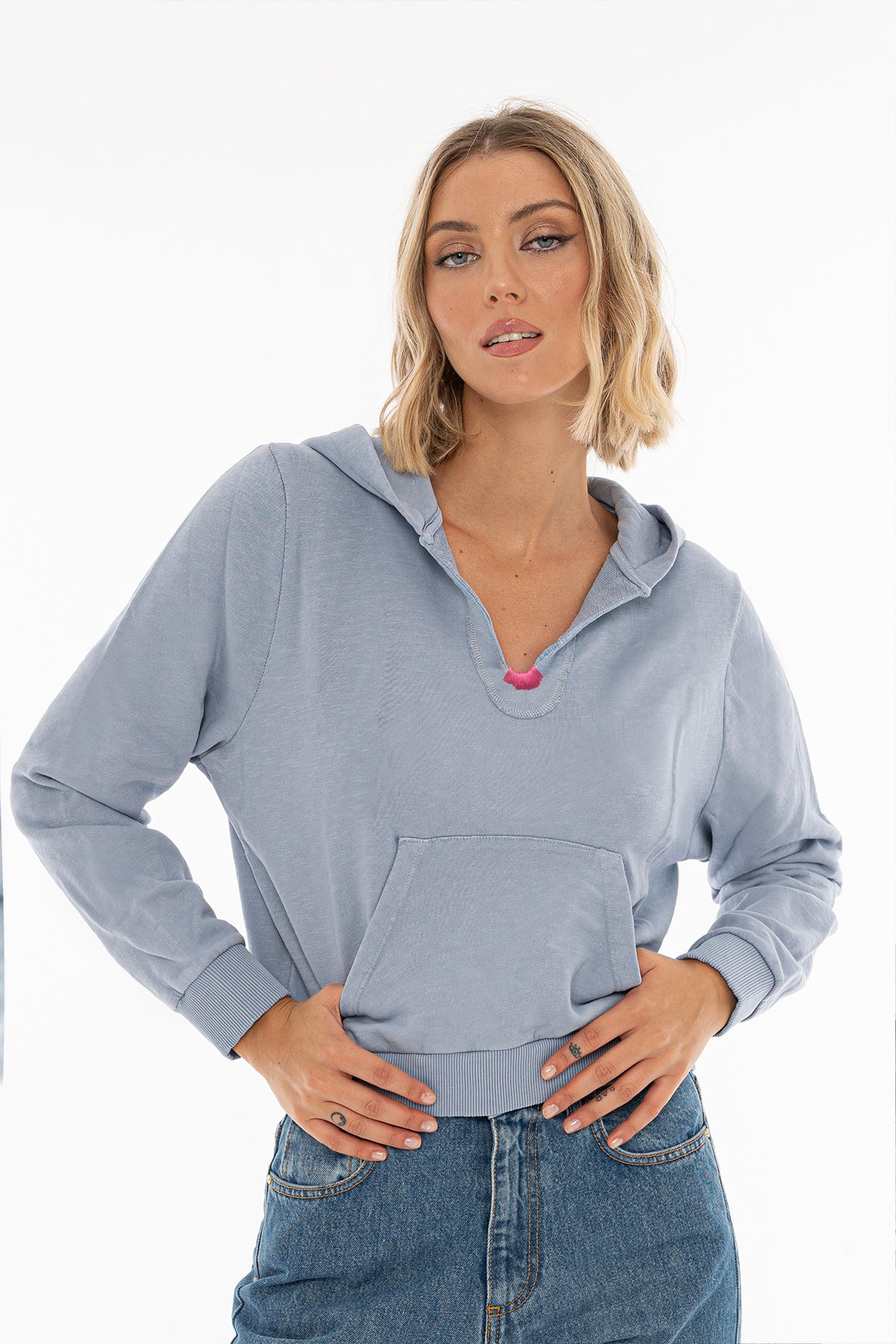 Touch of pink sweatshirt