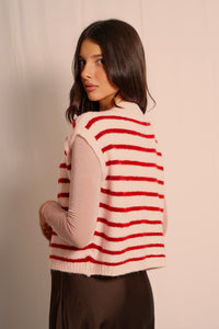 Gilet Over \ Rosa
