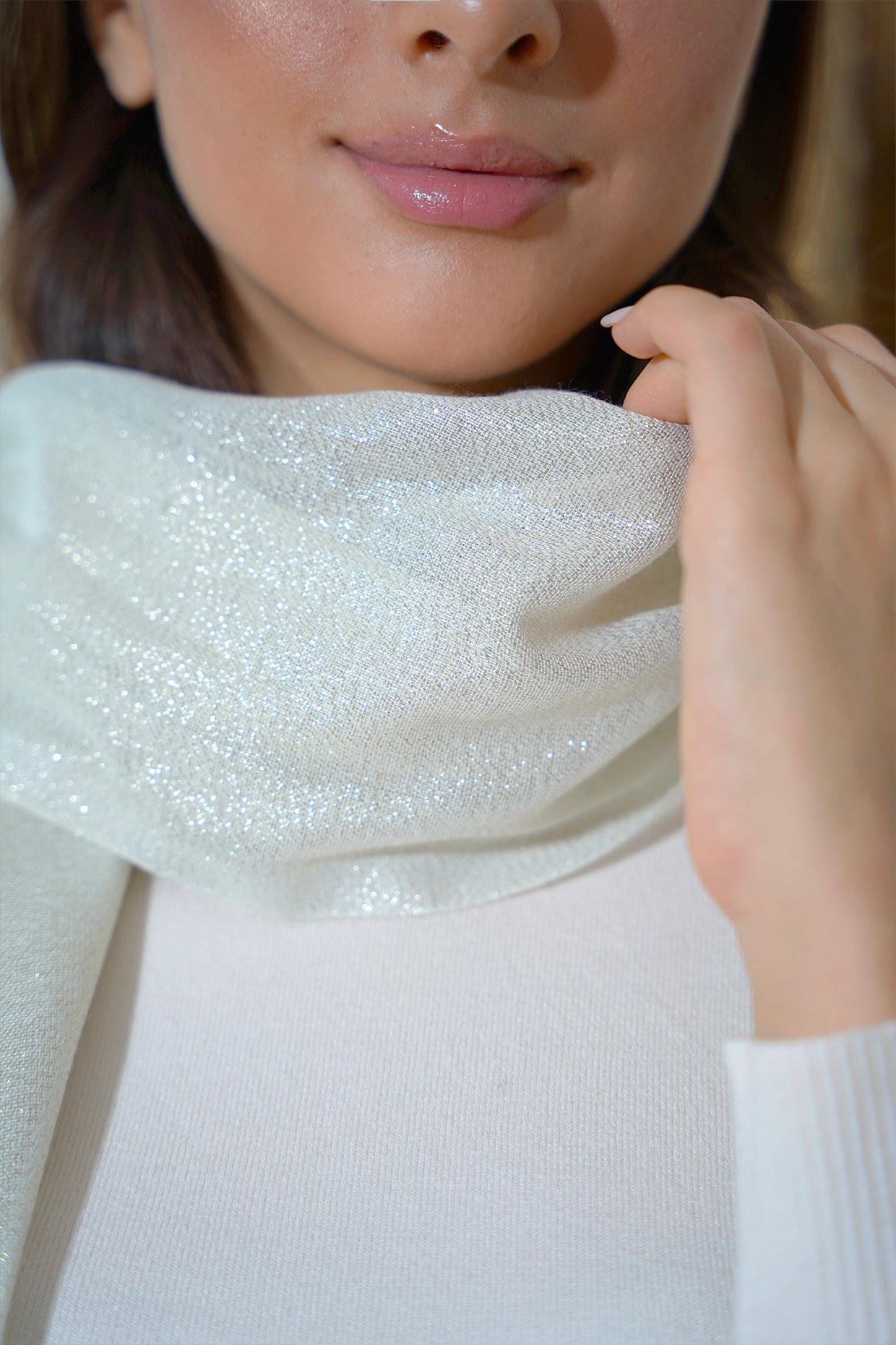 Pashmina \ Bianco