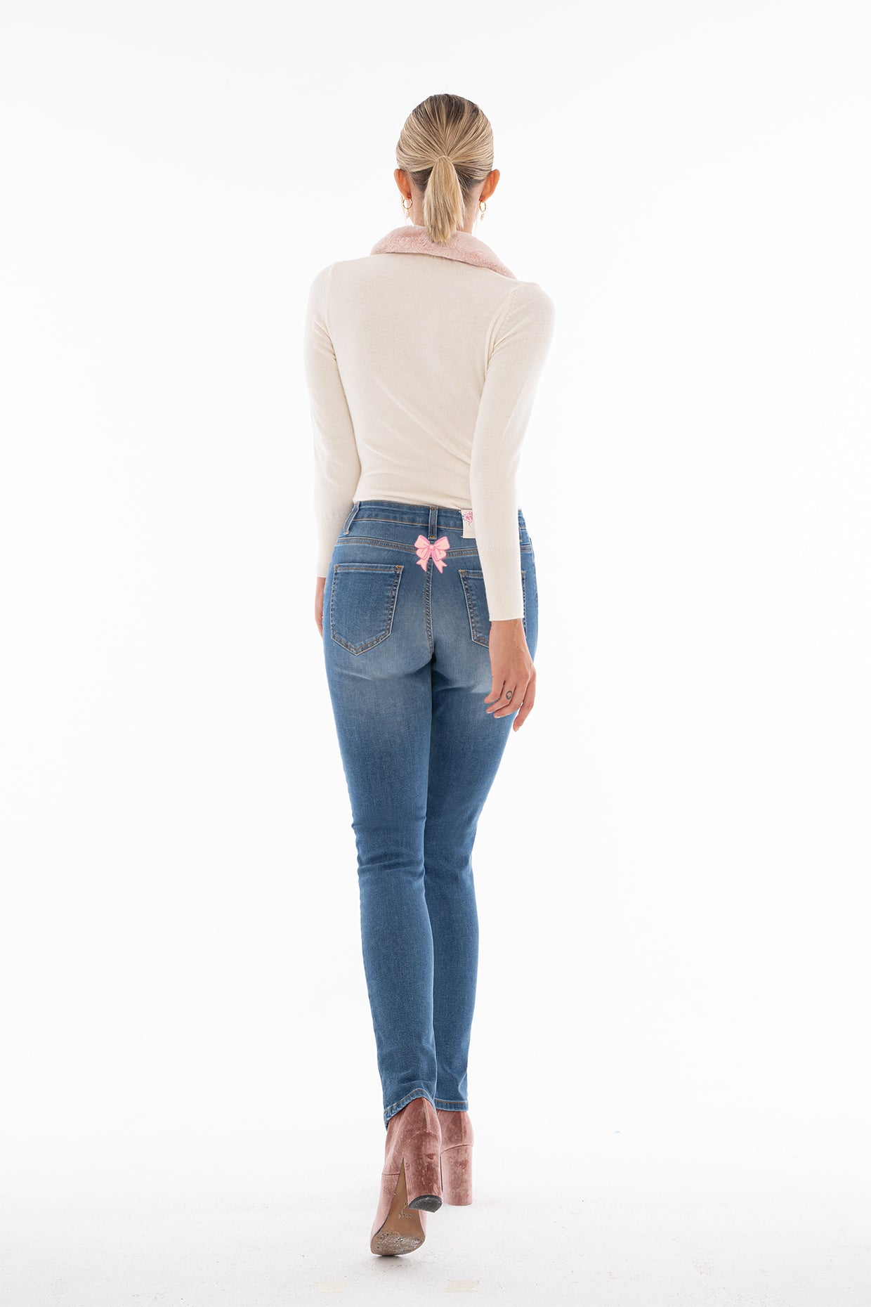 Jeans skinny - Fiocco piccolo 🎀