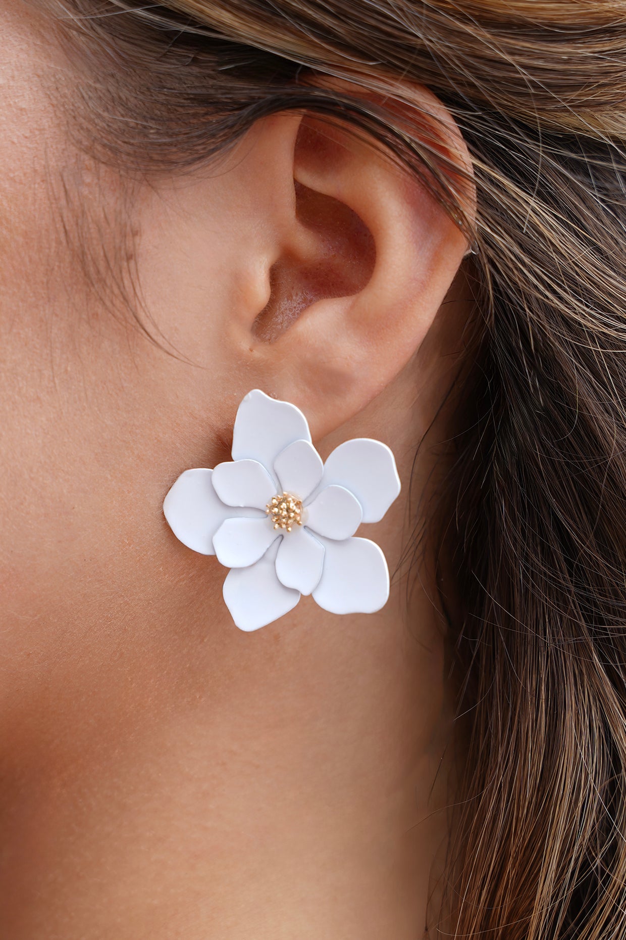 Colorful Flower Earring