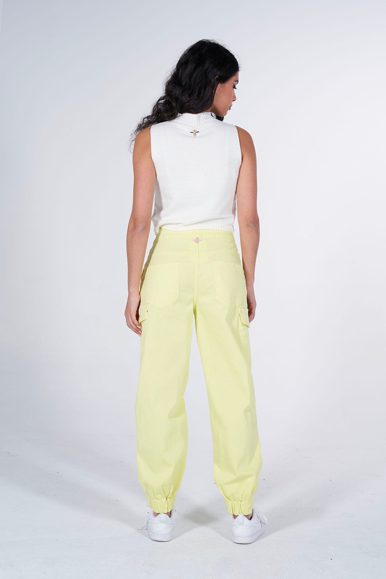 Pantalone Cargo \ Giallo