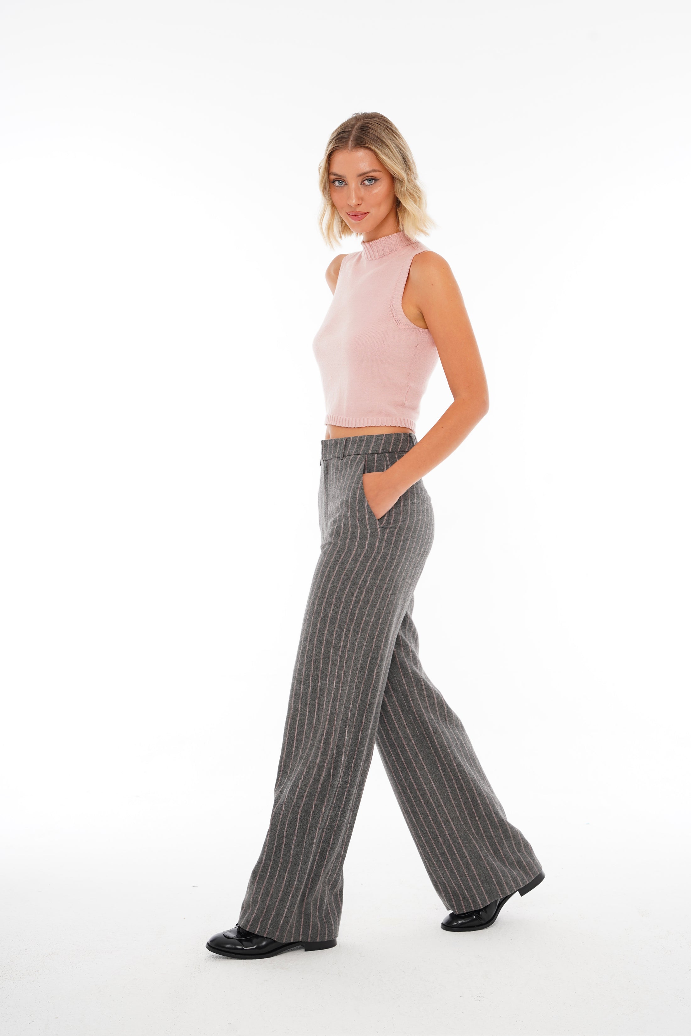 Pantalone classico in lana - Lexi