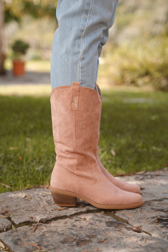 Vintage Texano in Camoscio