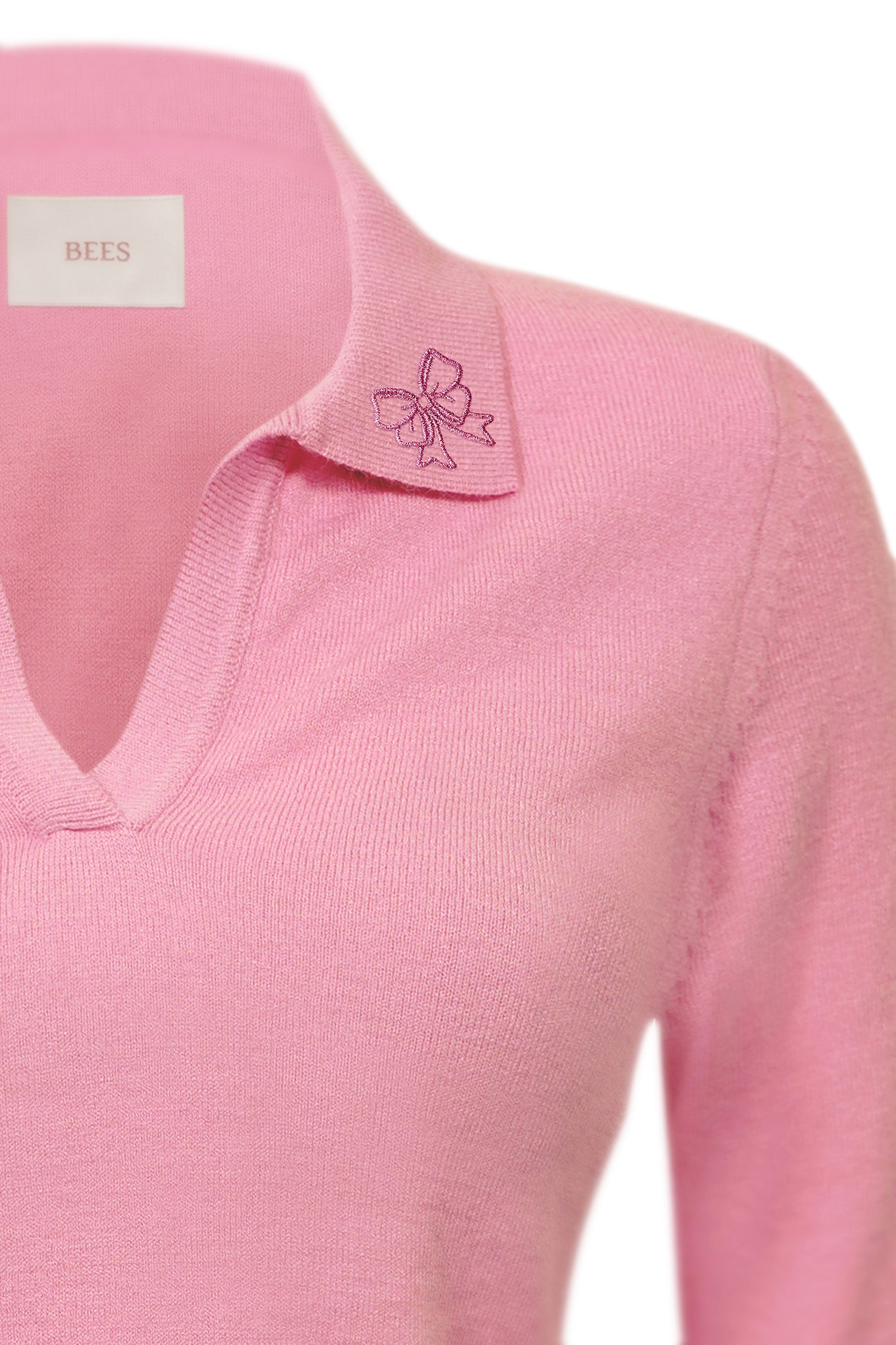 Polo in maglia \ Rosa