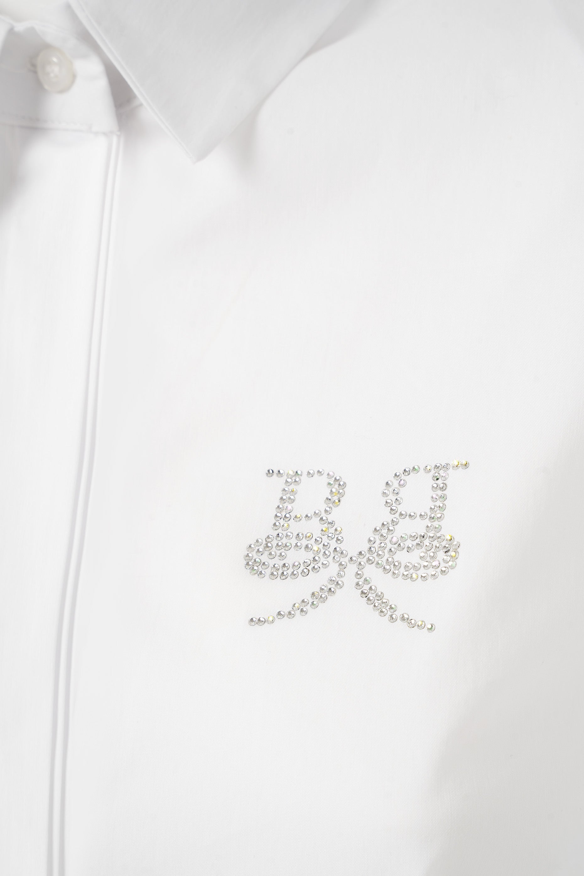 Camicia con strass