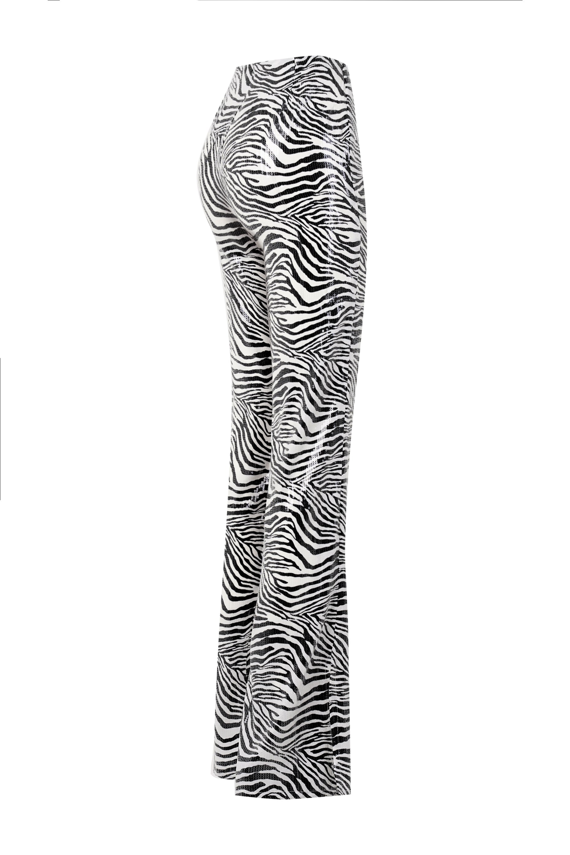 Pantalone con paillettes - Glossy Zebra
